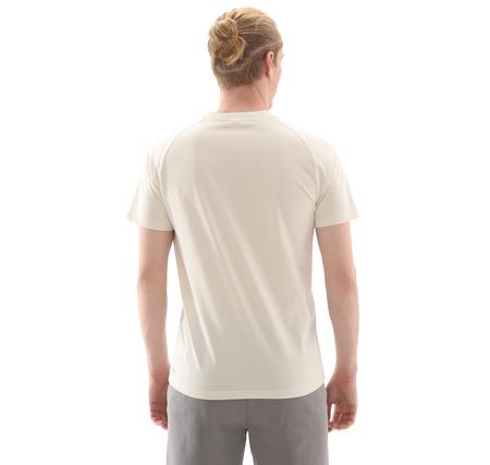 Puma Tech Pocket Tee Erkek T-Shirt Krem