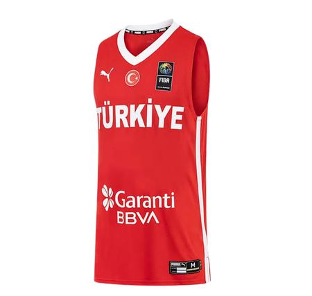 Puma Turkey V-Neck Game Jersey Erkek Forma Kırmızı
