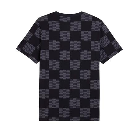 Puma Unıted Aop Tee Erkek T-Shirt Siyah