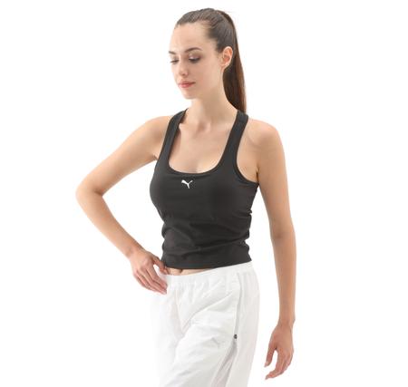 Puma W Cloudspun Mesh 2:1 Tank Kadın T-Shirt Siyah