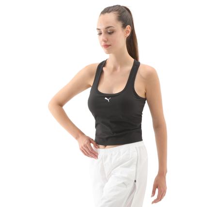 Puma W Cloudspun Mesh 2:1 Tank Kadın T-Shirt Siyah