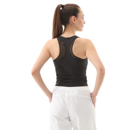 Puma W Cloudspun Mesh 2:1 Tank Kadın T-Shirt Siyah