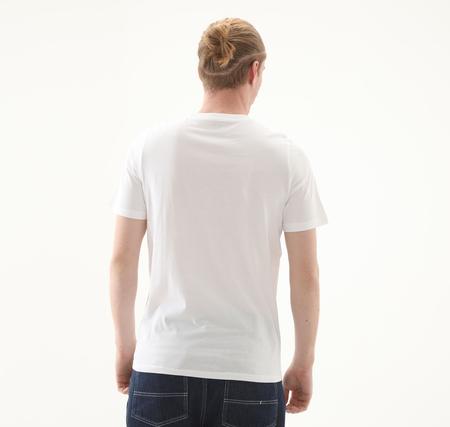 Puma Wardrobe Ess Graphic Tee Erkek T-Shirt Beyaz