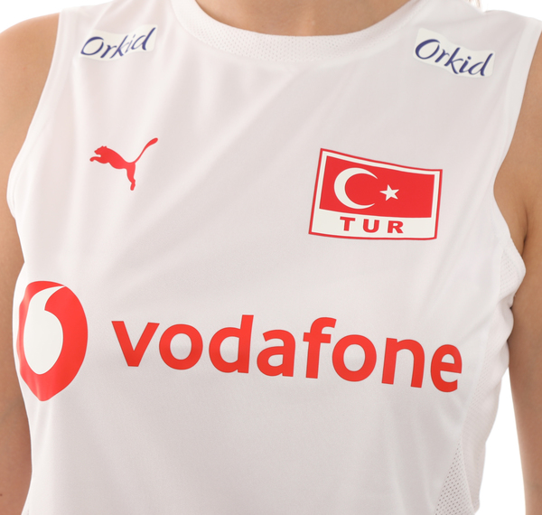 Puma Kadın Türkiye Voleybol Milli Takım Kadın Forma Beyaz Puma Kadın Türkiye Voleybol Milli Takım Kadın Forma Beyaz