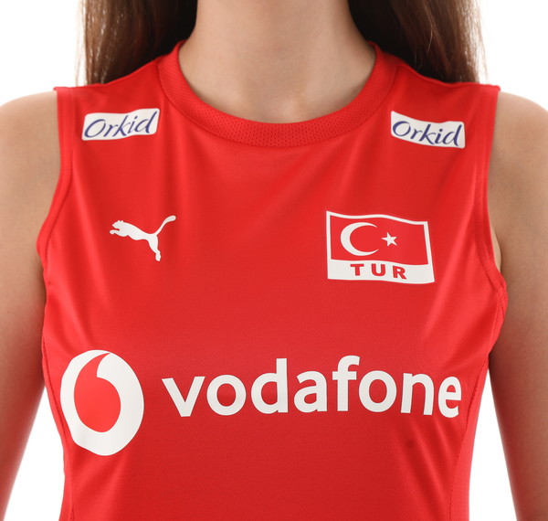 Puma Kadın Türkiye Voleybol Milli Takım Kadın Forma Kırmızı Puma Kadın Türkiye Voleybol Milli Takım Kadın Forma Kırmızı