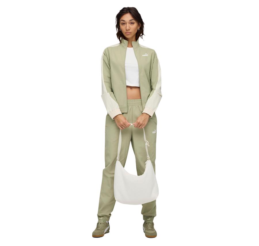 Puma Woven Tracksuit Kadın Eşofman Takımı Yeşil Puma Woven Tracksuit Kadın Eşofman Takımı Yeşil