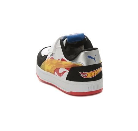 Puma X Hot Wheel Caven 2.0 Çocuk Spor Ayakkabı Beyaz