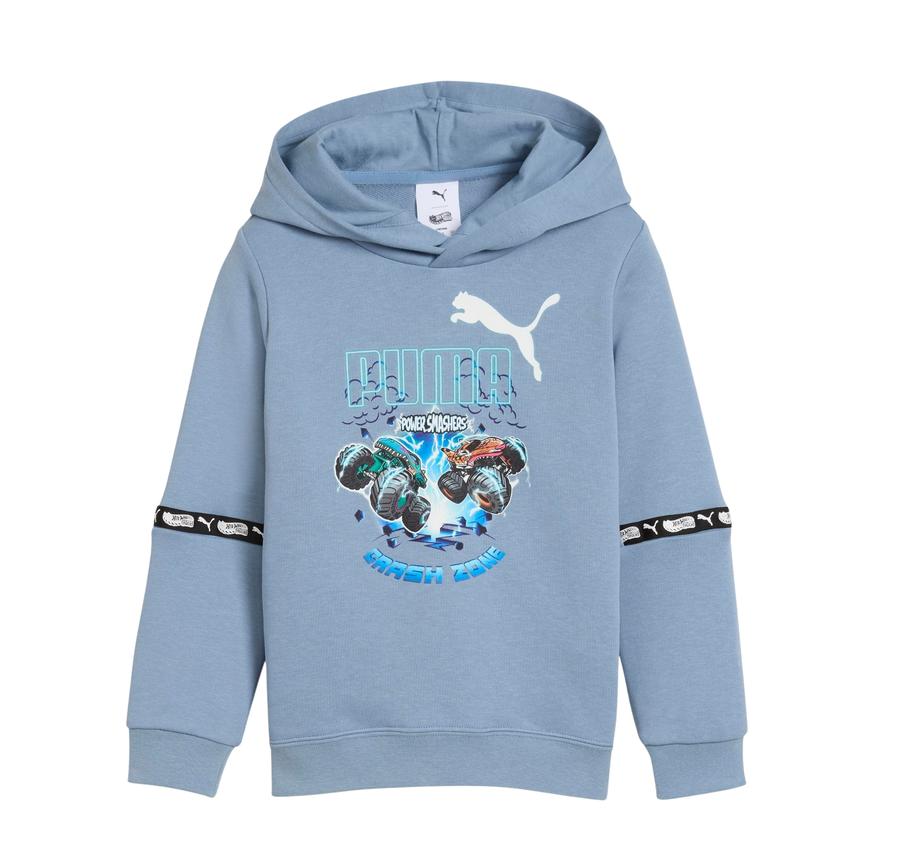 Puma X Hot Wheels Hoodie Çocuk Sweatshirt Gri Puma X Hot Wheels Hoodie Çocuk Sweatshirt Gri