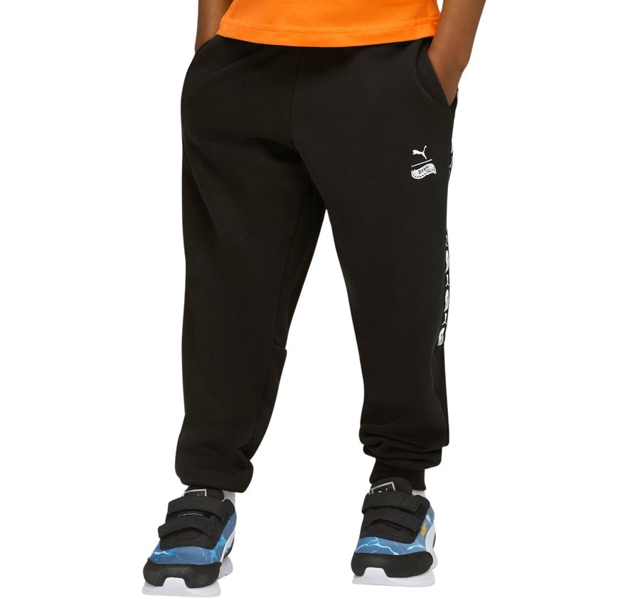 Puma X Hot Wheels Sweatpants Çocuk Eşofman Altı Siyah Puma X Hot Wheels Sweatpants Çocuk Eşofman Altı Siyah