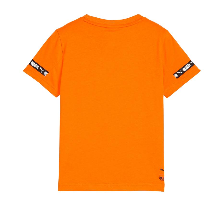 Puma X Hot Wheels Tee Çocuk T-Shirt Turuncu Puma X Hot Wheels Tee Çocuk T-Shirt Turuncu