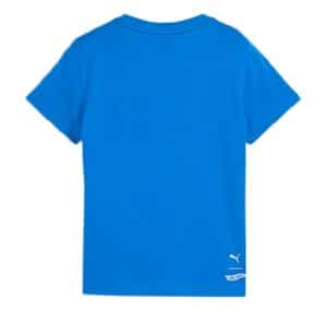 Puma X Hot Wheels Tee Çocuk T-Shirt Mavi
