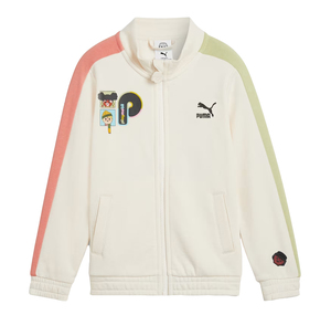 Puma X Playmobıl T7 Jacket Çocuk Ceket Beyaz