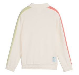 Puma X Playmobıl T7 Jacket Çocuk Ceket Beyaz