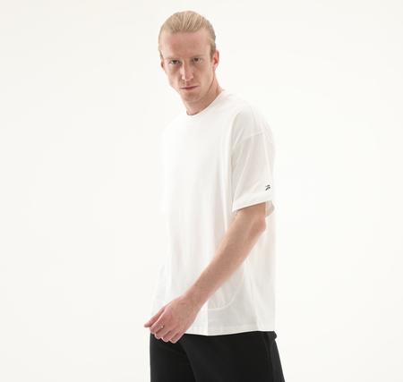 Reebok 5M Desce Tee Erkek T-Shirt Beyaz