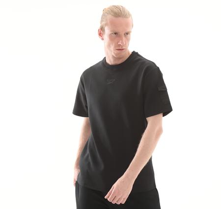 Reebok 5M Fanco Tee Erkek T-Shirt Siyah