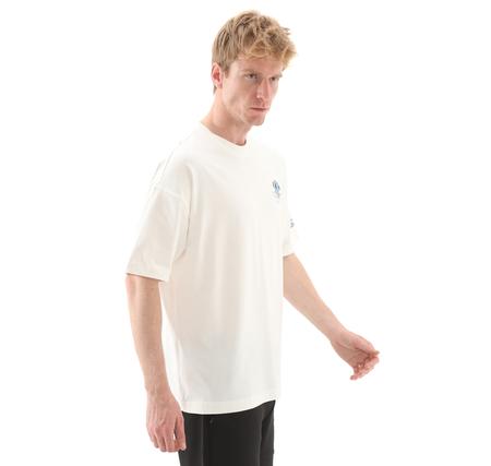 Reebok 5M Sunny Days Tee Erkek T-Shirt Krem