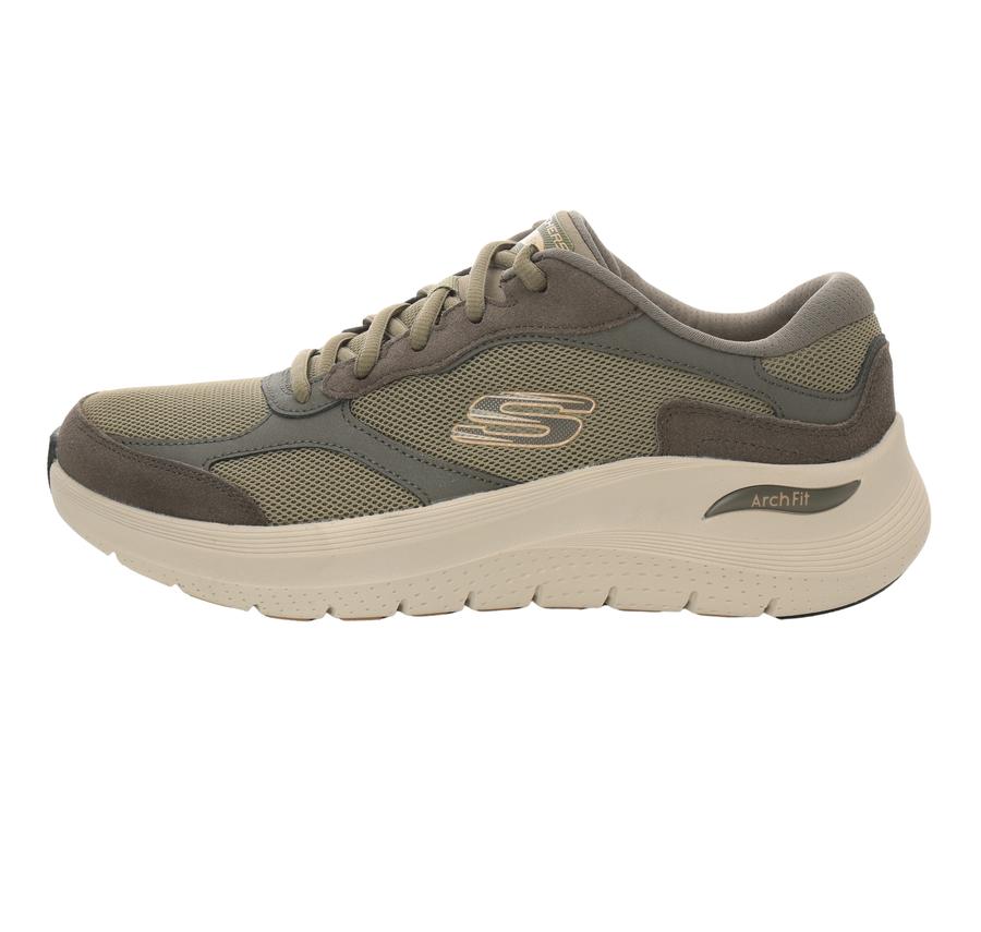 Skechers Arch Fit 2.0 - The Keep Erkek Spor Ayakkabı Haki