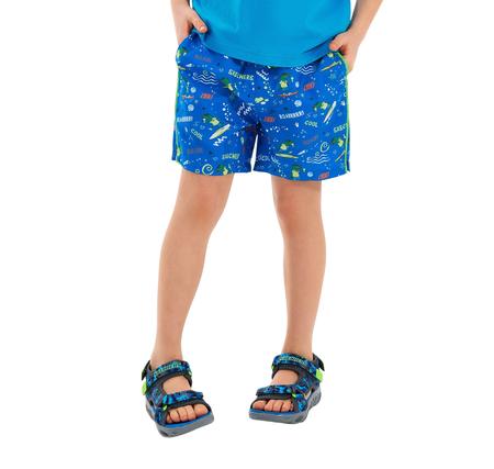 Skechers B 5 Inch Allover Print Swimshort Çocuk Şort Ve Kapri Lacivert