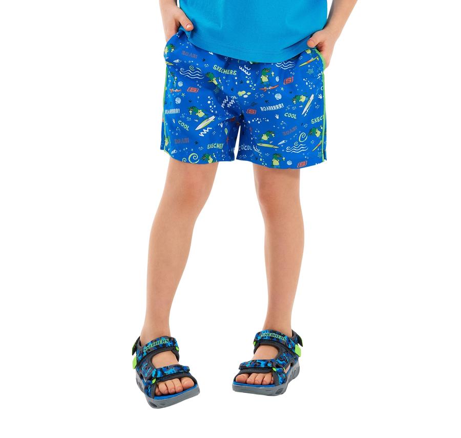 Skechers B 5 Inch Allover Print Swimshort Çocuk Şort Ve Kapri Lacivert Skechers B 5 Inch Allover Print Swimshort Çocuk Şort Ve Kapri Lacivert