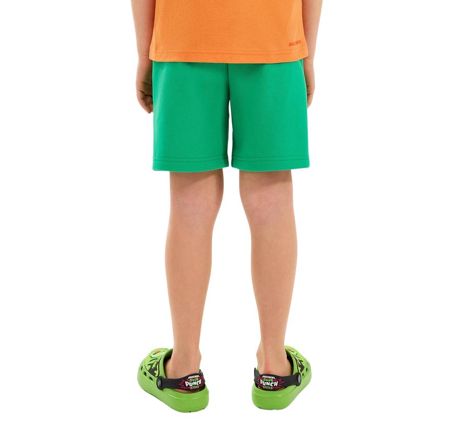 Skechers B Essentials Sweatshort Çocuk Şort Ve Kapri Yeşil Skechers B Essentials Sweatshort Çocuk Şort Ve Kapri Yeşil