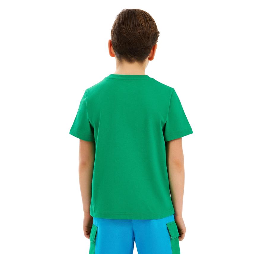 Skechers B Graphic Tee T-Shirt Çocuk T-Shirt Yeşil Skechers B Graphic Tee T-Shirt Çocuk T-Shirt Yeşil