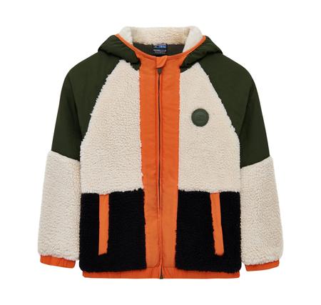 Skechers B Outdoor Fleece Full Zip Sherpa Çocuk Ceket