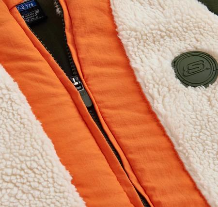 Skechers B Outdoor Fleece Full Zip Sherpa Çocuk Ceket