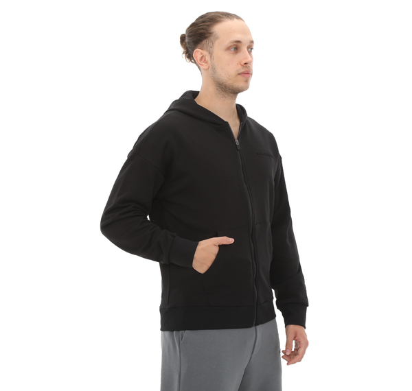 Skechers Essential Erkek Ceket Siyah Skechers Essential Erkek Ceket Siyah