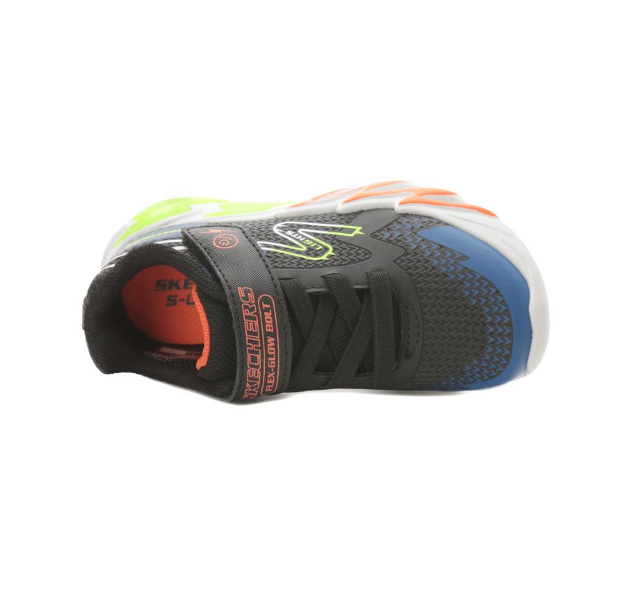 Skechers Flex-Glow Bolt Çocuk Spor Ayakkabı Siyah Skechers Flex-Glow Bolt Çocuk Spor Ayakkabı Siyah