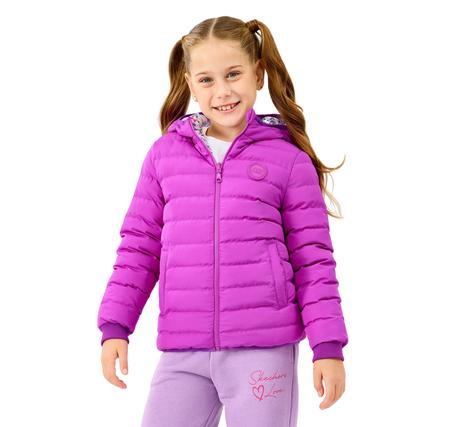 Skechers G Double Sided Puffer Jacket Çocuk