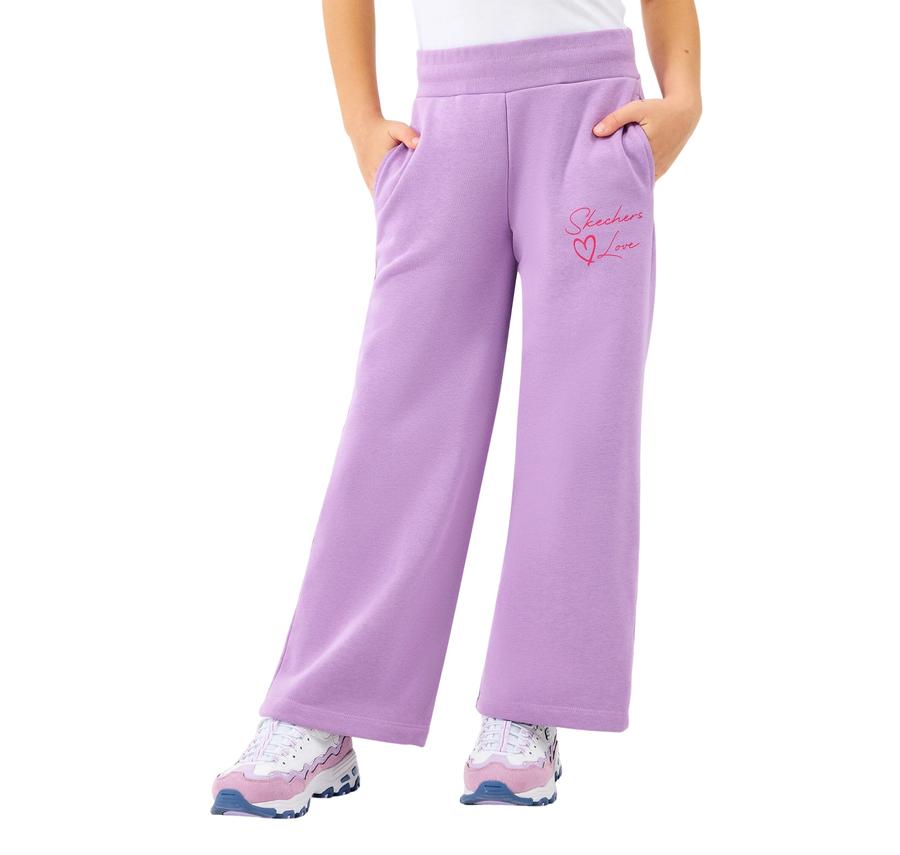 Skechers G Lw Fleece Sweatpant Çocuk Eşofman Altı Mor Skechers G Lw Fleece Sweatpant Çocuk Eşofman Altı Mor