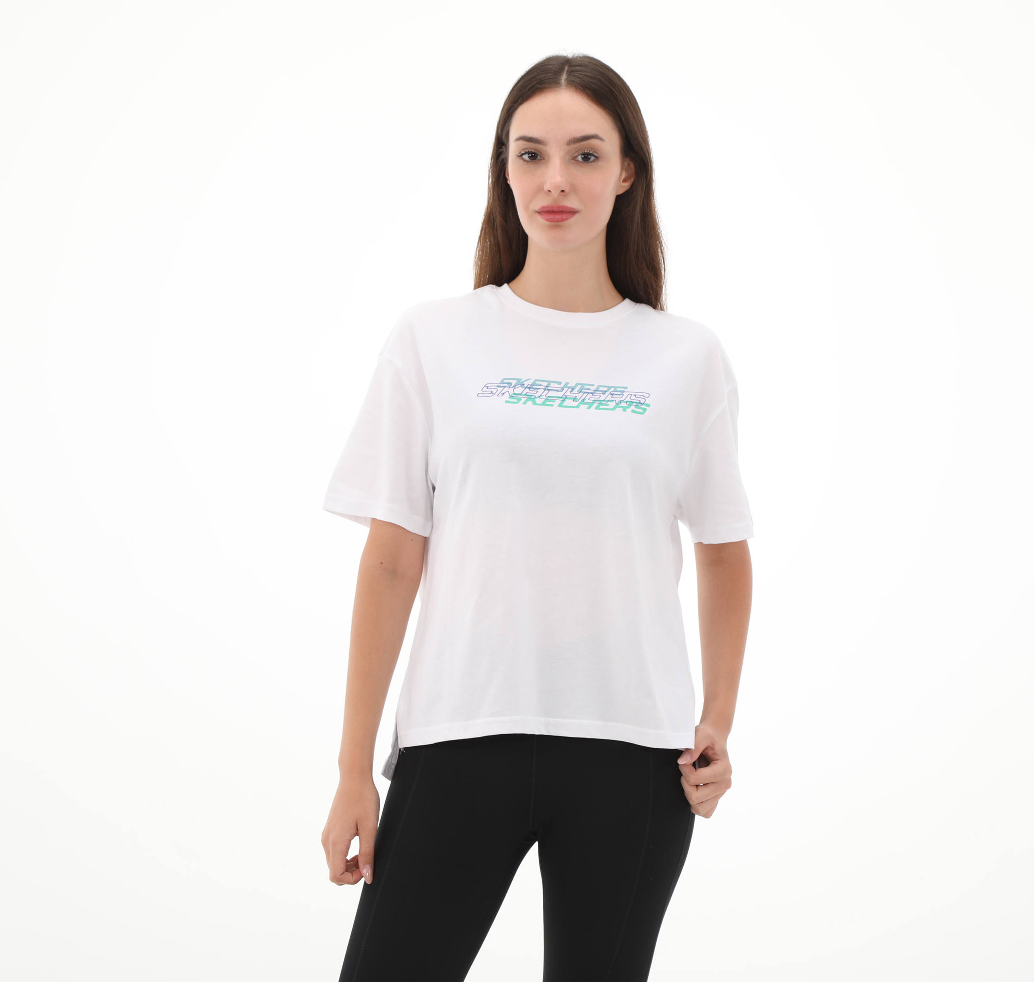 Женская футболка Skechers Graphic W Short Sleeve