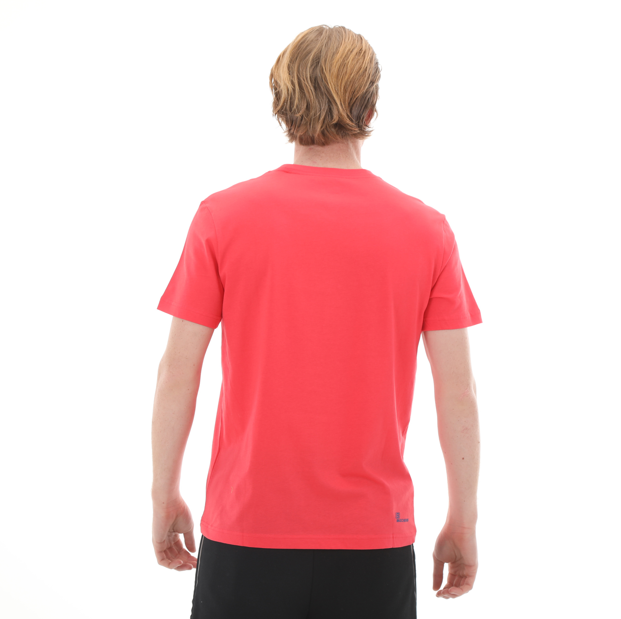 Skechers t shirt best sale red