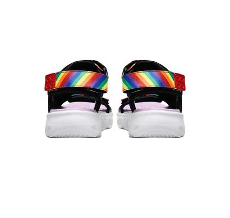 Skechers Hypno-Flash - Raınbow Lıghts Çocuk Sandalet Siyah