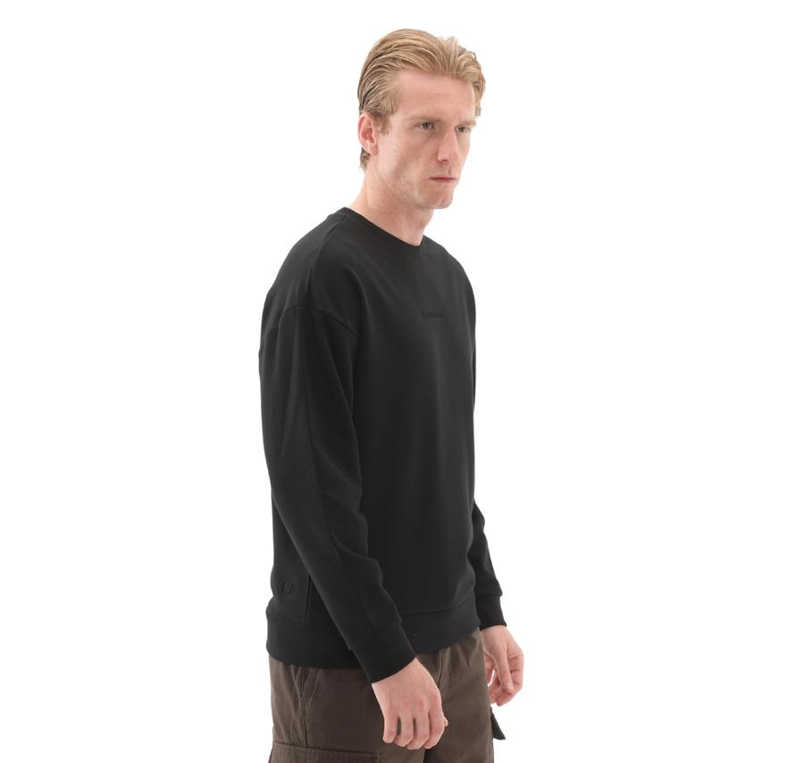 Skechers M Essential Crew Neck Sweatshirt Erkek Sweatshirt Siyah Skechers M Essential Crew Neck Sweatshirt Erkek Sweatshirt Siyah