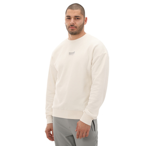 Skechers M Essential Crew Neck Sweatshirt Erkek Sweatshirt Beyaz