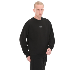 Skechers M Essential Crew Neck Sweatshirt Erkek Sweatshirt Siyah