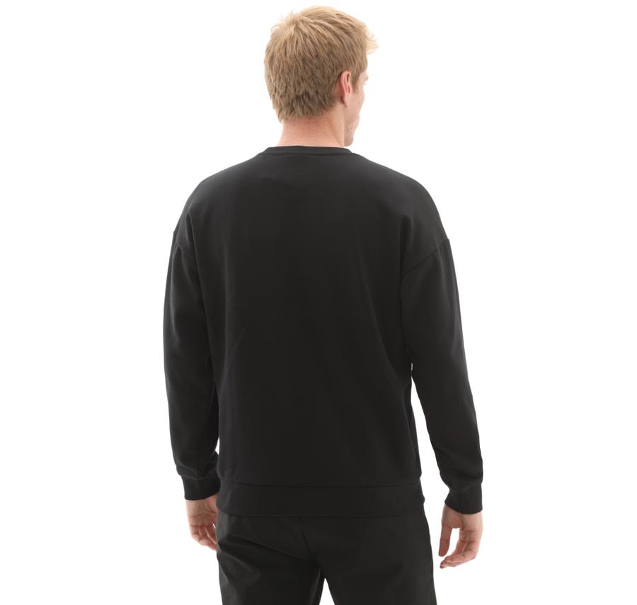 Skechers M Essential Crewneck Sweatshirt Erkek Sweatshirt Siyah Skechers M Essential Crewneck Sweatshirt Erkek Sweatshirt Siyah