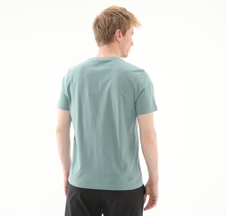 Skechers M Essential T-Shirt Erkek T-Shirt Yeşil