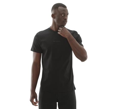 Skechers M Essential T-Shirt Erkek T-Shirt Siyah