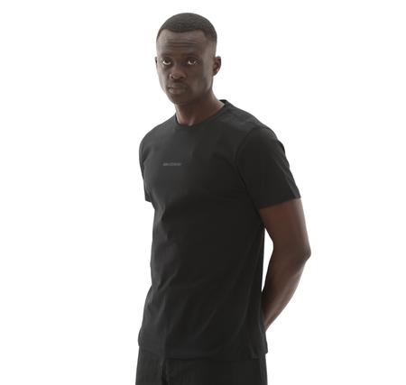 Skechers M Essential T-Shirt Erkek T-Shirt Siyah