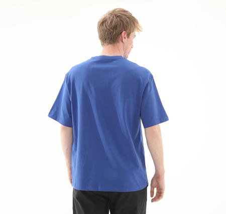 Skechers M Heavyweight Graphic Tee T-Shirt Erkek T-Shirt Lacivert