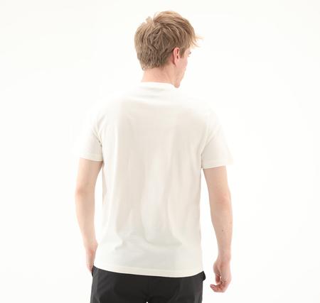 Skechers M Lightweight Graphic Tee T-Shirt Erkek T-Shirt Beyaz