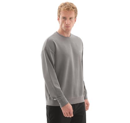 Skechers M Loose Crewneck Sweatshirt Erkek Sweatshirt Gri Skechers M Loose Crewneck Sweatshirt Erkek Sweatshirt Gri