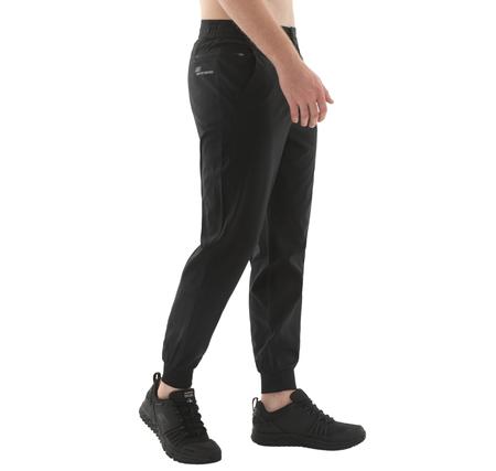 Skechers M Micro Coll. Side Zipper Jogger Fit Pant Erkek Eşofman Altı Siyah
