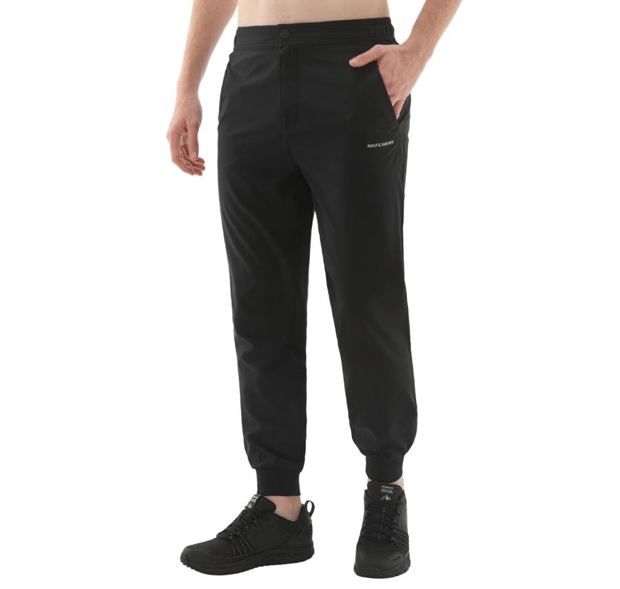 Skechers M Micro Coll. Side Zipper Jogger Fit Pant Erkek Eşofman Altı Siyah Skechers M Micro Coll. Side Zipper Jogger Fit Pant Erkek Eşofman Altı Siyah
