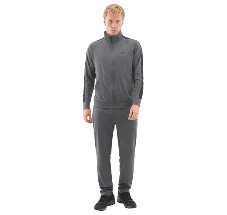 Skechers M Micro Essential Suit Erkek Eşofman Takımı Gri Skechers M Micro Essential Suit Erkek Eşofman Takımı Gri