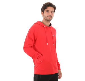 Skechers M New Basics Hoodie Erkek Sweatshirt Kırmızı