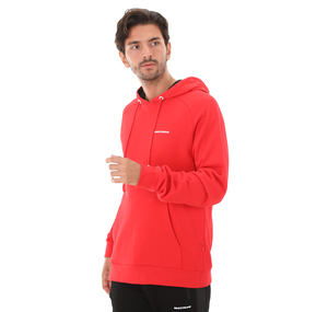 Skechers M New Basics Hoodie Erkek Sweatshirt Kırmızı