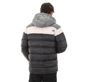 Skechers M Outerwear Colorblock Padded Jacket Erkek Mont Siyah